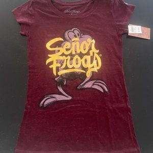 Senior Frogs Puerto Vallarta Mexico Tee